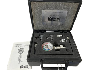lot 21 image: Micro Vasive 5150 Rigiflex Dilatation Monitor Kit  Precise Pressure Monitoring, Easy Calibration, and Contamination Prevention  Great Condition