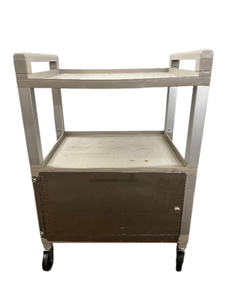 lot 54 image: Mobile Rolling Service Supply Cart &nbspEasy Workspace Movement, Durable and Ergonomic Design  Great Condition