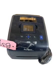 lot 64 image: Intermec PC43t Thermal Desktop Printer &nbspMultiLanguage IconLCD Interface, Supports 300m Ribbon Core  Great Condition