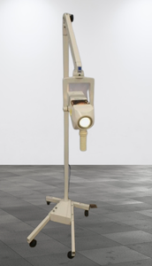 lot 74 image: Burton 0244310 Exam Light with 0100710 Stand - Stable Weighted Base, High Intensity Brightness - Great Condition