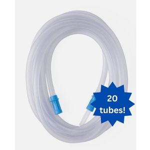 lot 95 image: 1 Case (20 each) NEW MediChoice ST2003 14 x 12 Sterile Non-Conductive Suction Tubing. 2029 expiration