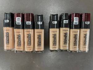 lot 30 image: Set of 8 LOreal Paris Infallible 24H Fresh Wear Foundation