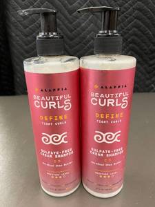 lot 40 image: Set of 2 Alaffia Beautiful Curls Sulfate-Free Shampoo 12 oz