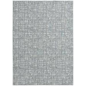 lot 11 image: StyleWell Light BlueWhite 5 ft. x 7 ft. Abstract Area Rug Customer Returns See Pictures