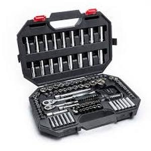 lot 46 image: Husky Mechanics Tool Set (119-Piece) Customer Returns See Pictures