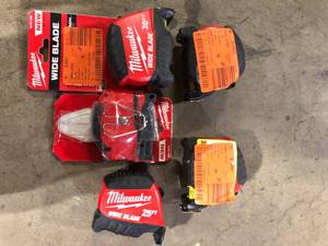 lot 39 image: Lot of Assorted Milwaukee Hardware Items Various Models and Conditions  Customer Returns See Pictures