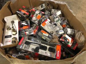 lot 53 image: Gaylord of Door Handles and Hardware Various Models and Conditions  Customer Returns See Pictures