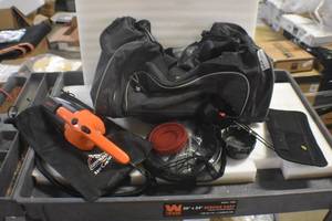 lot 18 image: Camping Supplies and Car Vacumn