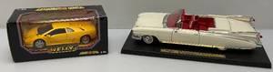 lot 7 image: Misc. Die Cast Cars In 124 Scale Including Welly Lamborghini Diablo And Maisto Special Edition Cadillac Eldorado Biarritz 118 Scale