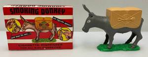 lot 33 image: Vintage Smoking Donkey Cigarette Dispenser (In Original Box)
