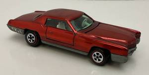 lot 34 image: 1969 Topper Johnny Lightning Custom Eldorado Transparent Red White Interior ( Very Very Nice Condition)