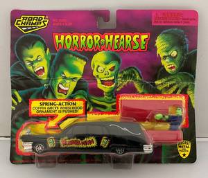 lot 51 image: Vintage Road Champs Horror Hearse MONSTER MANIA (NEW ON CARD) Card Has Crease