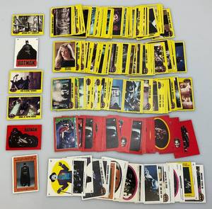 lot 63 image: Misc. Vintage Unsorted 1980s BATMAN Trading Cards