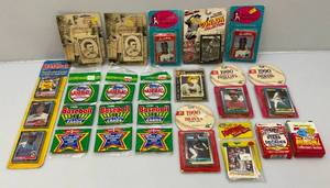 lot 76 image: Vintage Misc. Factory Sealed Sports Card Sets