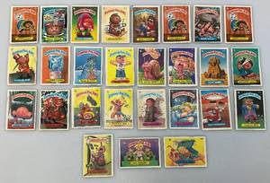 lot 85 image: Misc. 1980s Garbage Pail Kids Trading Cards