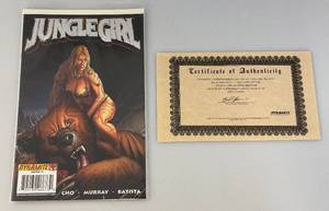 lot 108 image: Jungle Girl Limited Edition  Season 2 #4 Foil Edition 1225 With COA