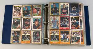 lot 120 image: Album Full Of Vintage Twins Baseball Cards