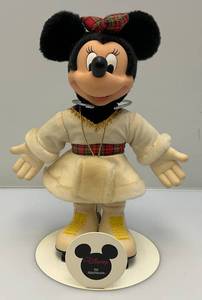 lot 127 image: 1980s applause Skating Minnie Mouse Plush With Stand 11