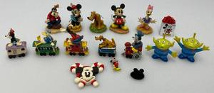 lot 141 image: Large Group Of Misc. Disney Miniature Collectible Figurines