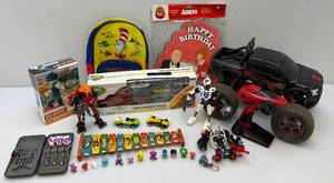 lot 225 image: Misc. Toys Including RC Truck, Miniature Cars And More (Some NIB)