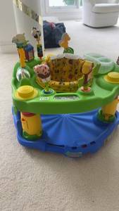 lot 126 image: Baby Activity Center with Interactive Toys and Seat