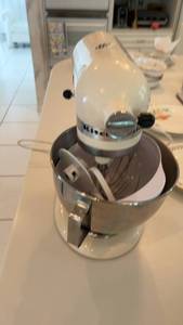 lot 167 image: KitchenAid Classic Stand Mixer with Attachments