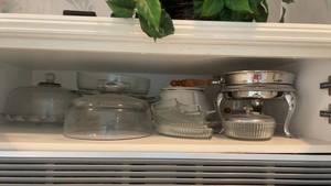 lot 175 image: Collection of Glass and Stainless Steel Baking Dishes