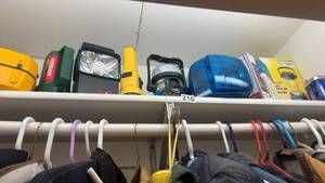 lot 210 image: Collection of Flashlights, Lanterns, and Rechargeable Lights
