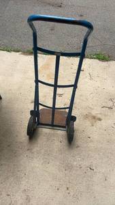lot 248 image: Used Blue Steel Hand Truck Dolly