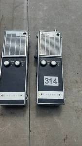 lot 314 image: Vintage Sears Walkie Talkie Set with Model 61609