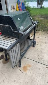 lot 360 image: Used Weber Gas Grill with Side Burner