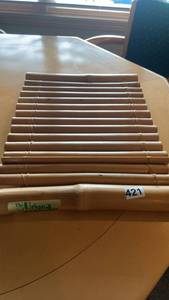 lot 421 image: Bamboo Musical Pan Flute by The Urban