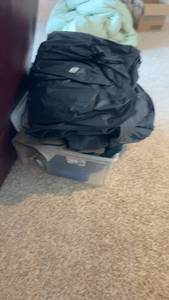 lot 428 image: Assorted Outdoor Camping Gear including Tents and Tarps