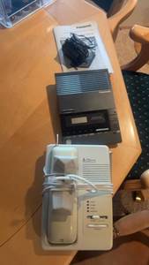 lot 458 image: Panasonic Digital Answering Machine Model KX-T8160 with Cobra Cordless Phone