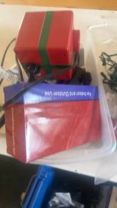 lot 540 image: Christmas Lights Set with Strings and Power Adapter