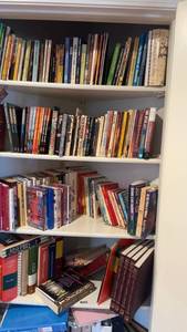 lot 605 image: Extensive Collection of Assorted Books including Fiction and Non-Fiction