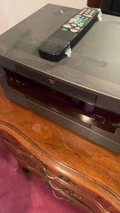 lot 631 image: Vintage Sony Double Cassette Deck Player with Remote