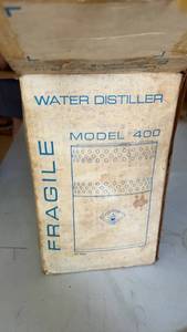 lot 645 image: Kirschmann Water Distiller Model 400