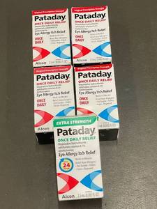 lot 57 image: Set of 6 Pataday Once Daily Eye Allergy Itch Relief Solutions