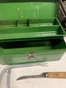 Vintage tackle box