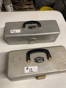 lot 12 image: Tackle boxes