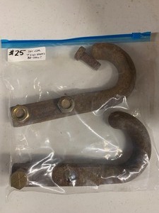 lot 25 image: GM tow hooks