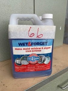 lot 66 image: Moss & mildew stain remover