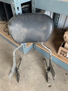 lot 86 image: Harley items, 2001 Road King back rest and more