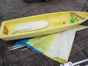 Sunflower Sailboat