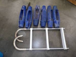 lot 36 image: Boat Ladder and 6 Dock Bumpers