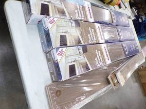 lot 53 image: 3 Boxes with Trim of Laminate Flooring