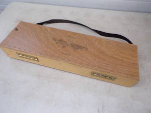 lot 61 image: Vintage Rattle Reels with Wood Case