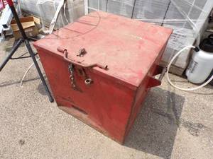 lot 80 image: Steel Lock Construction Box