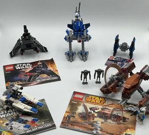 lot 181 image: LEGO Star Wars Microfighters and Droid Battle Set Collection